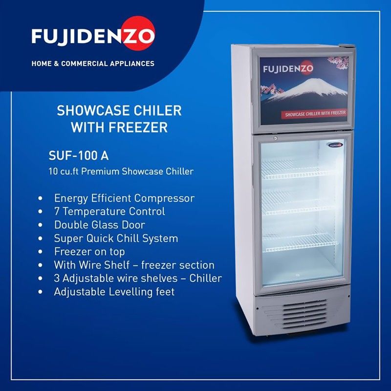 FUJIDENZO UPRIGHT CHILLER (NON INVERTER /INVERTER TYPE), TV & Home