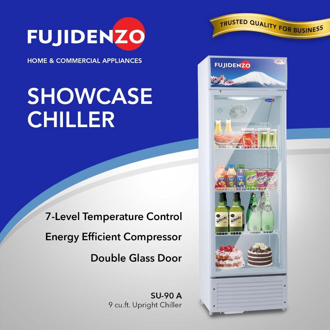 FUJIDENZO UPRIGHT CHILLER (NON INVERTER /INVERTER TYPE), TV & Home