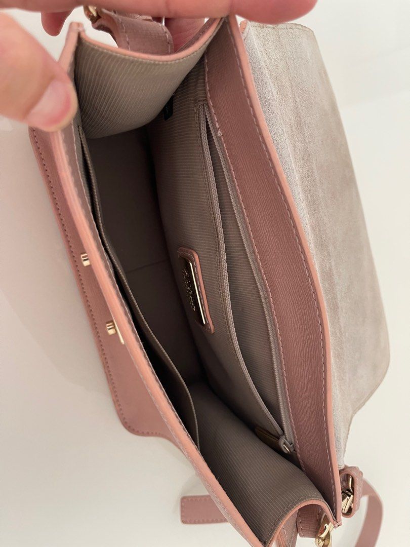 Furla pink crossbody bag shop