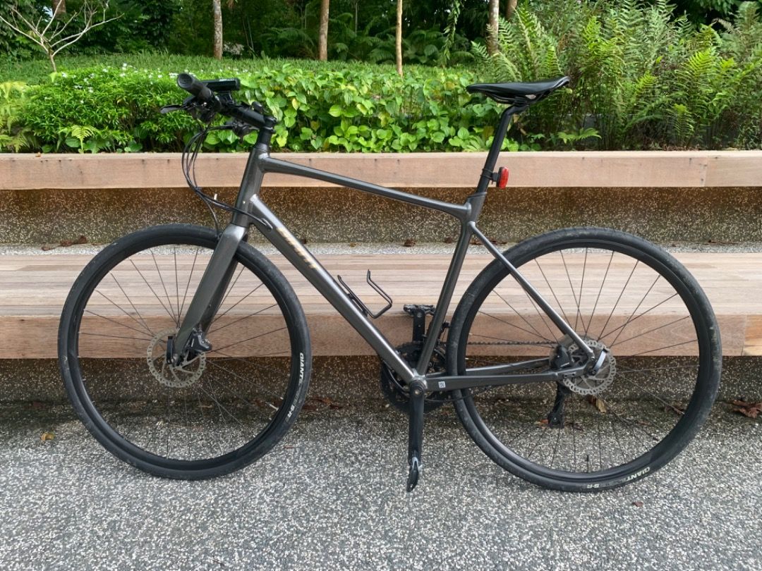 Carbon fork 2024 hybrid bike