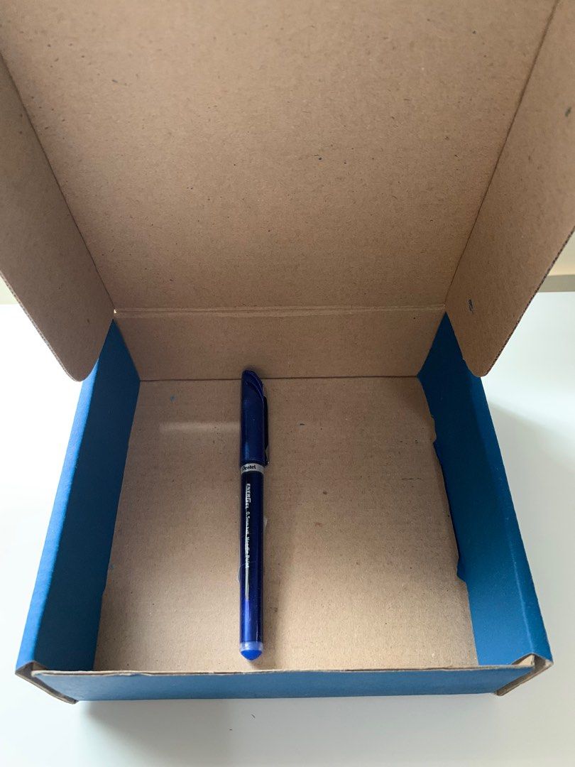 Gift/Kraft box in Blue and Brown (Category: Storage Boxes & Baskets) located in Quezon City. Submitted by mkr888 (Listing ID 1205715647, Image 3). Description: Hi! Selling my excess kraft/gift boxes I bought from Shopee. Here are the measurements, color, and prices 1 and 2 Measurement: 15x15x5 cm or 6x6x2 inches Price: 12php Color: Blue 3,4, and 5 (SOLD) Measurements: 20x14x4cm or 7.8x5.5x1.5inches Price: 15php Color: Blue 6 (SOLD) Measurements: 