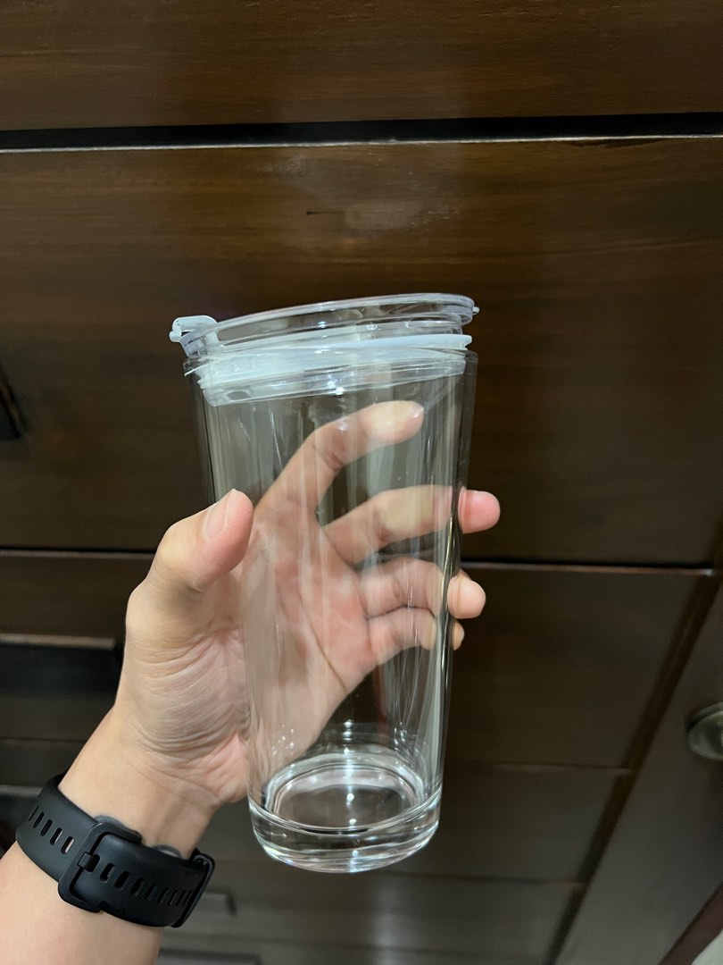 Glass Mug Cup Tumbler, Furniture & Home Living, Kitchenware & Tableware