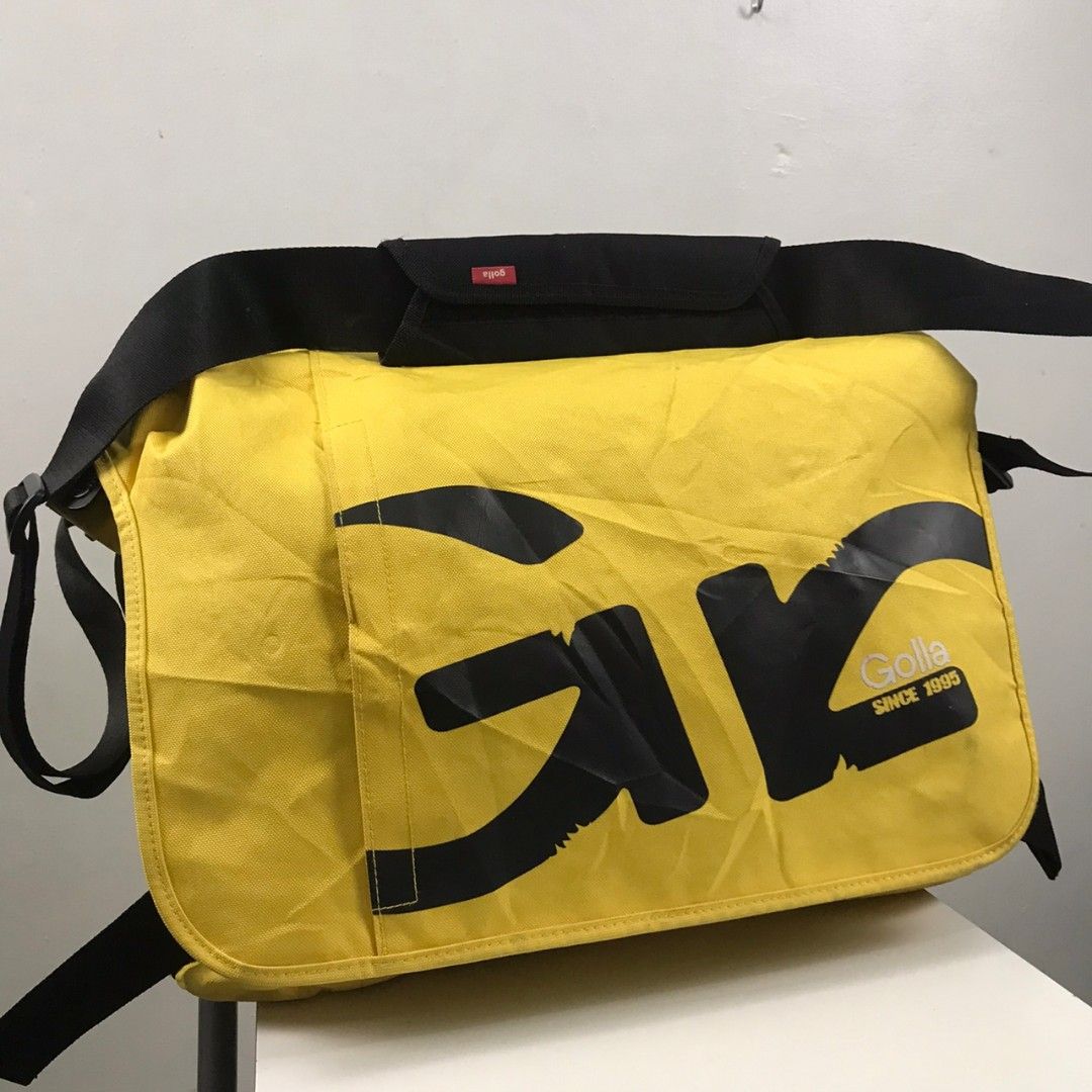 GOLLA YELLOW MESSENGER BAG