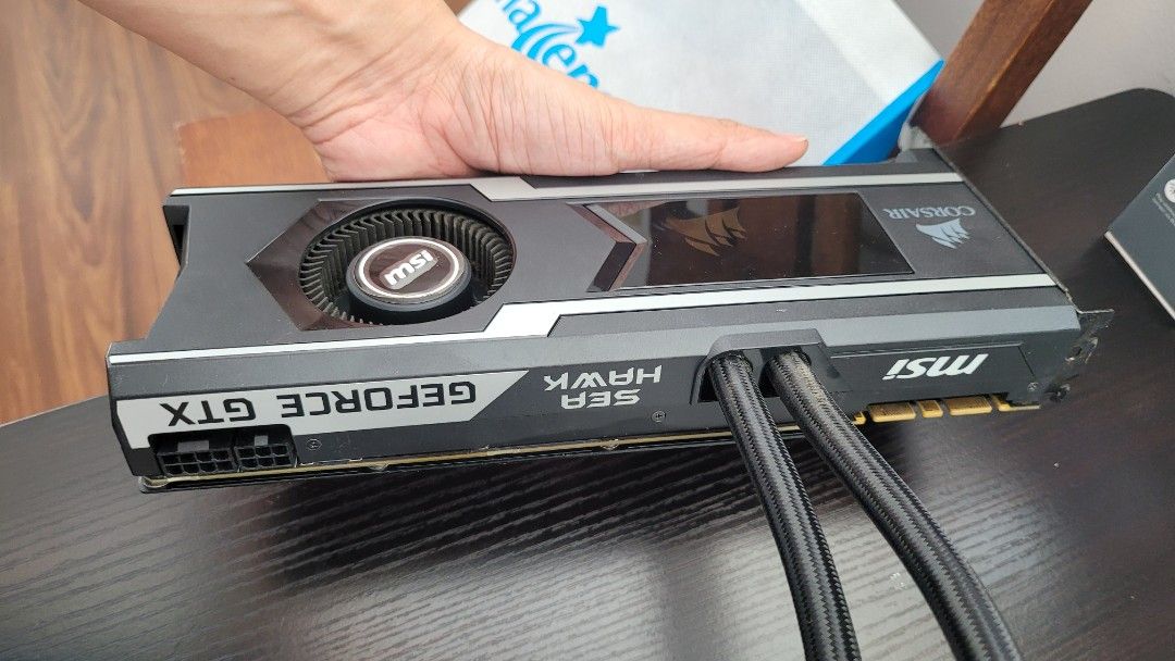 GTX 1080 Seahawk with AIO watercooling