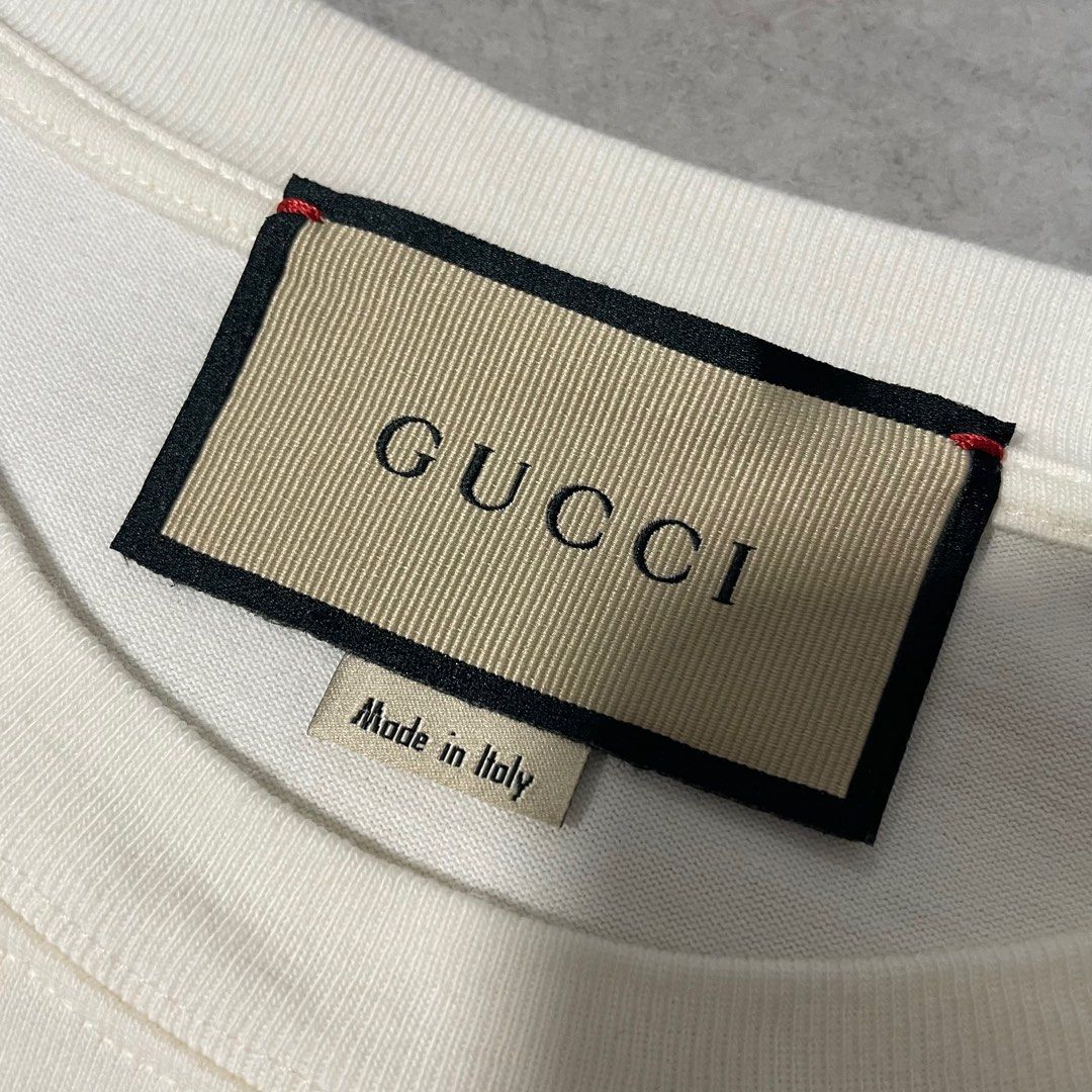 Gucci Original Print Oversize T-Shirt, Luxury, Apparel on Carousell