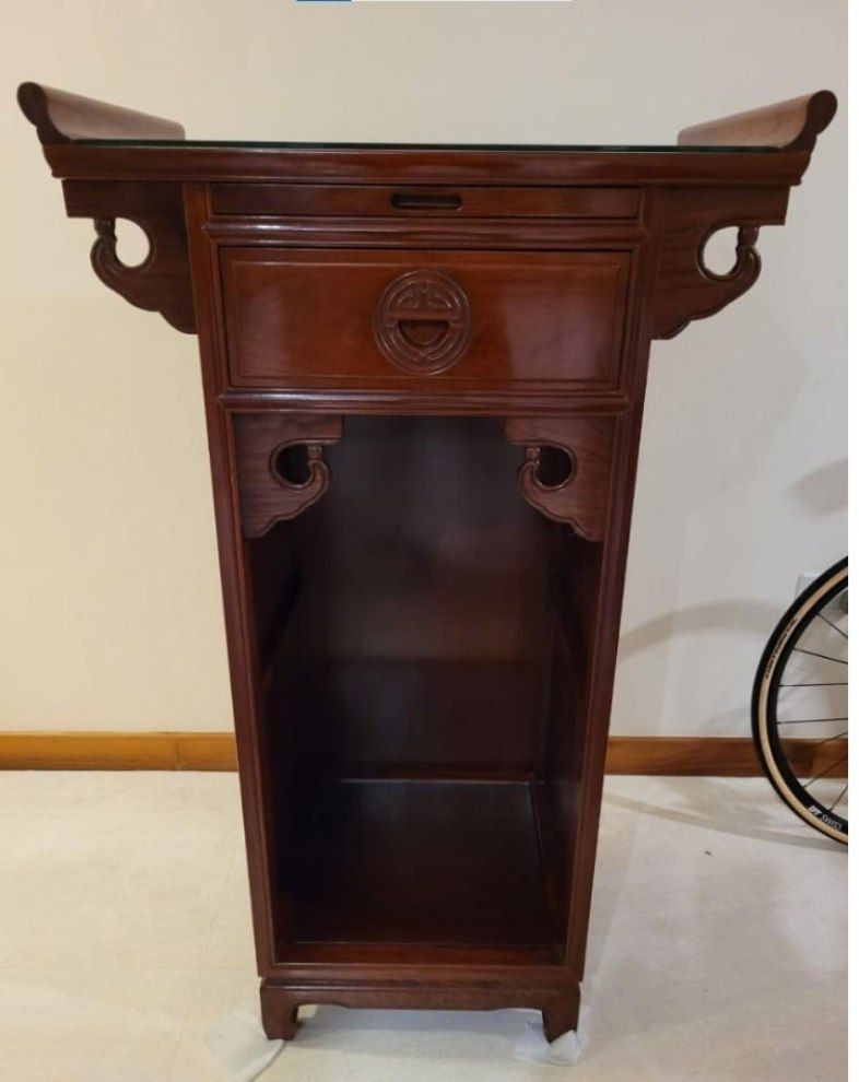 Handcarved Rosewood Altar, Furniture & Home Living, Furniture, Other