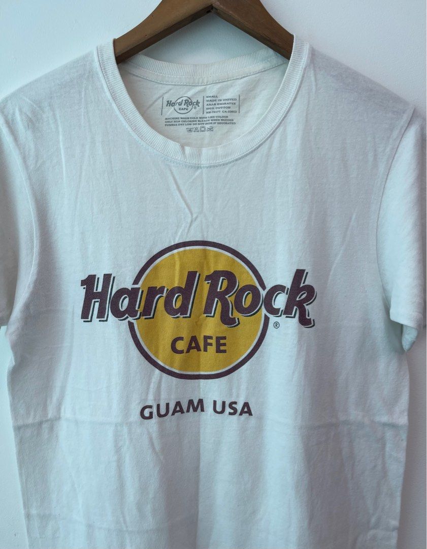 Hard Rock Cafe Guam USA, Men's Fashion, Tops & Sets, Tshirts & Polo