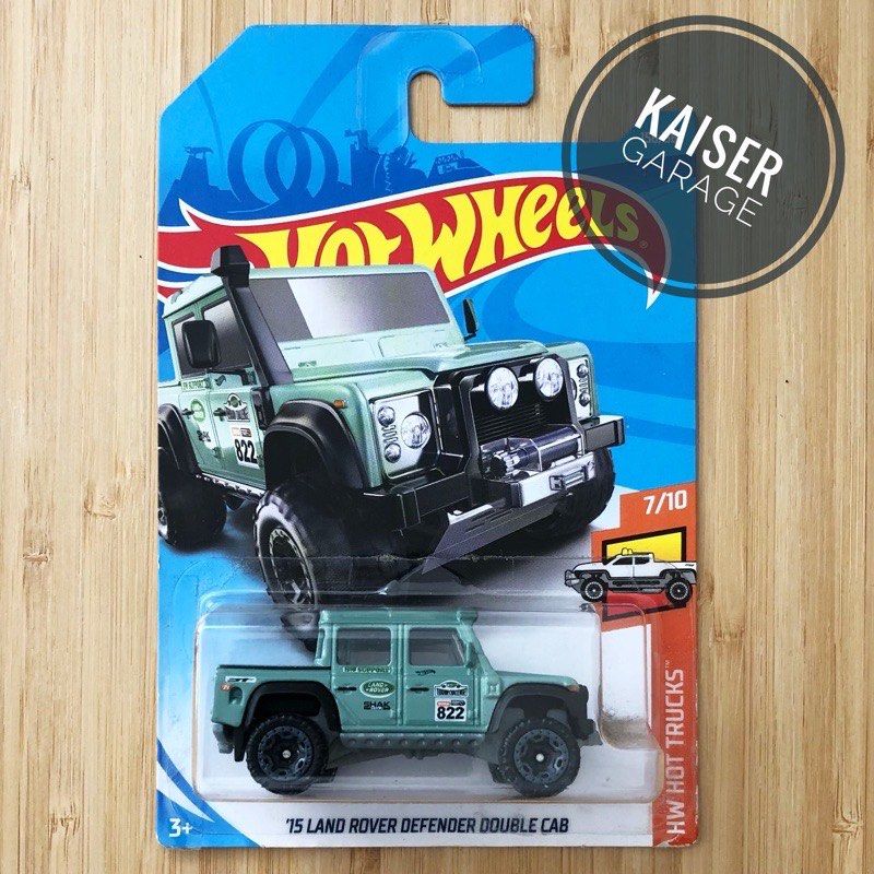 Hot wheels land shop rover defender 2018