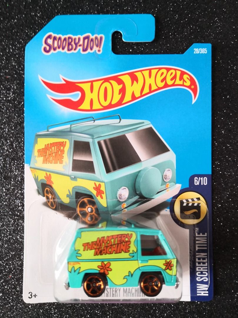 Hot wheels scooby doo van sales