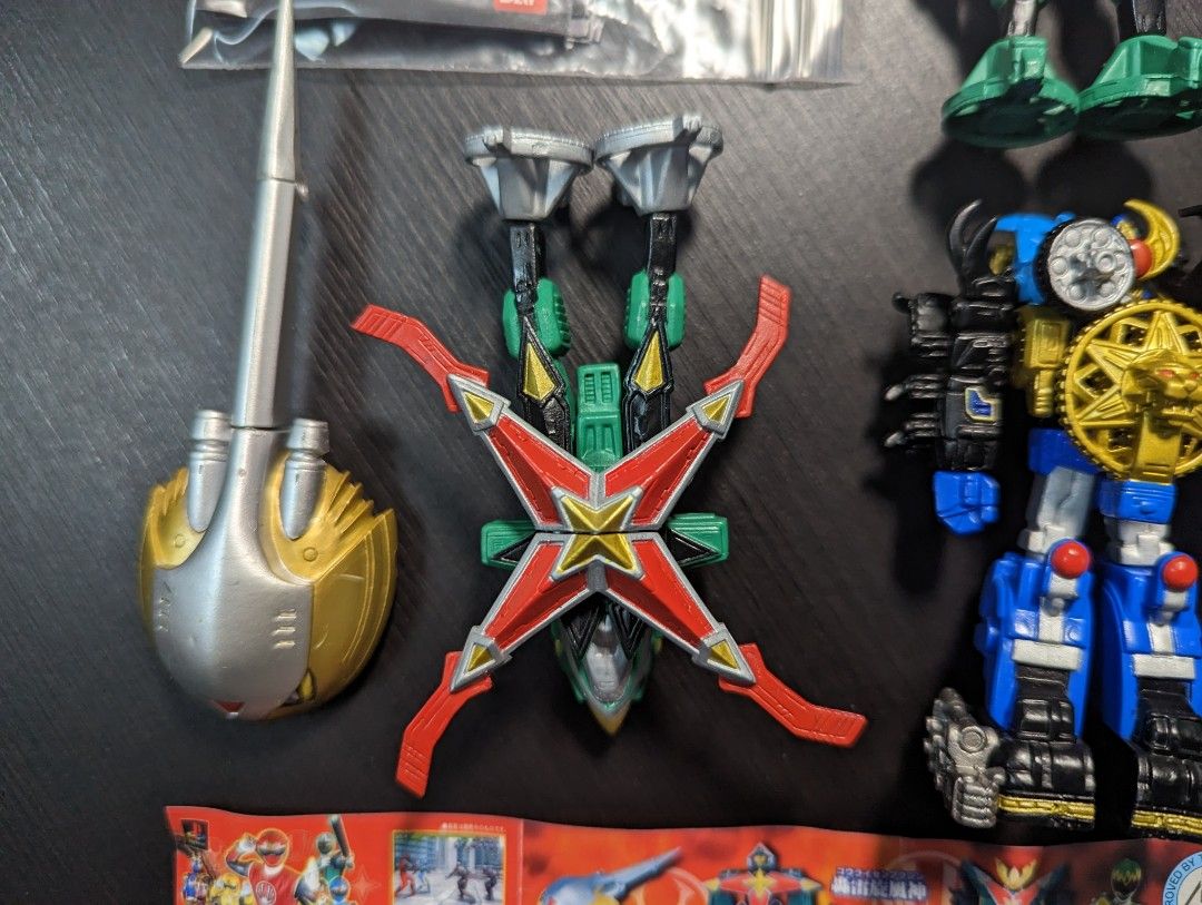BANDAI GASHAPON HG Super Sentai Ninpu Sentai Hurricaneger Complete Set ...