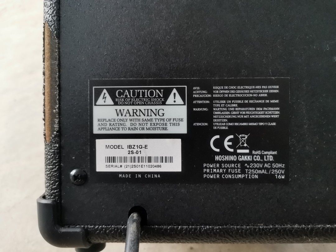 Ibanez guitar amp starter pack, Hobbies & Toys, Music & Media, Musical