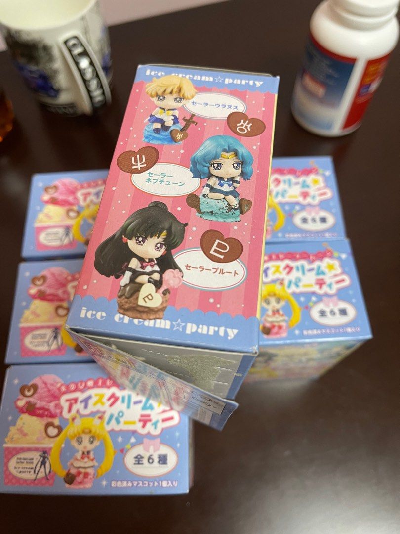 全新未開美少女戰士ice cream party盒蛋一套, 興趣及遊戲, 玩具& 遊戲