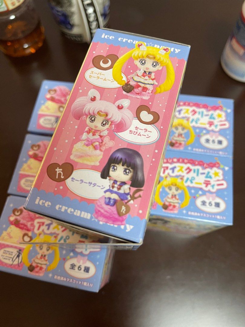 全新未開美少女戰士ice cream party盒蛋一套, 興趣及遊戲, 玩具& 遊戲