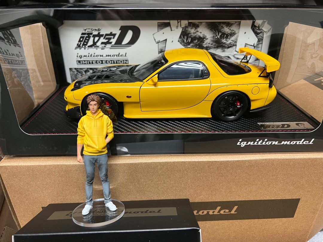 美品】イグニッションモデル 1/18 頭文字D マツダ RX-7 FD3S | www