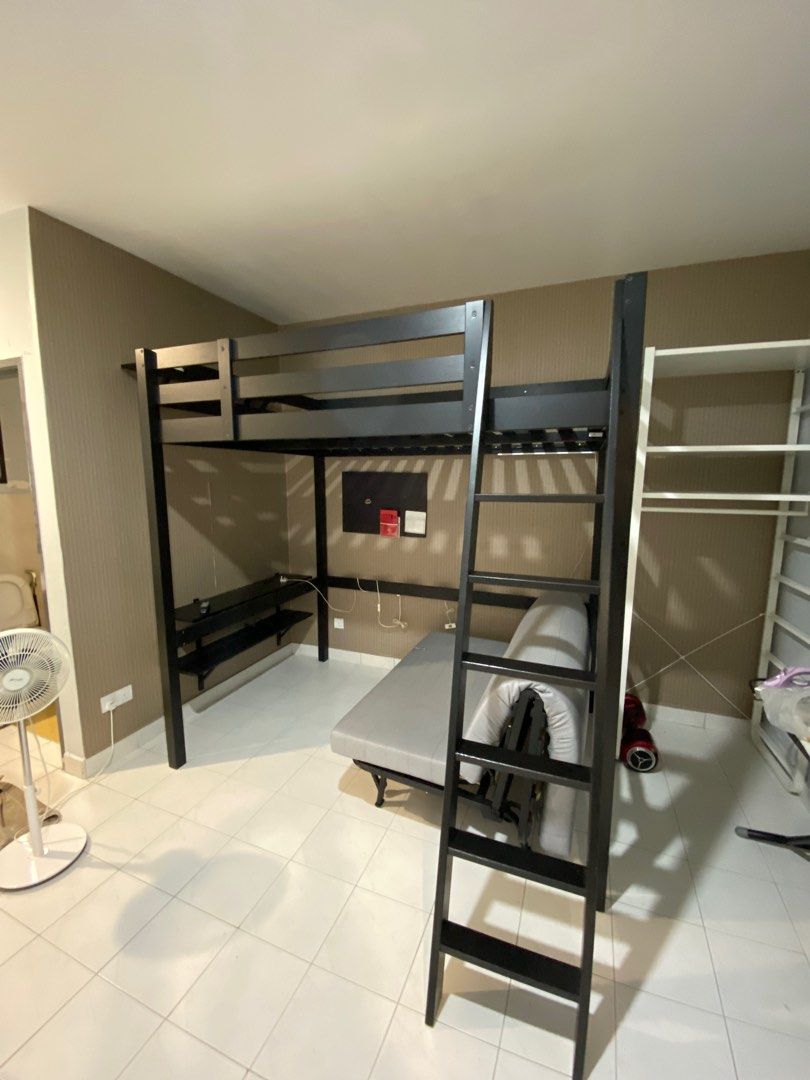 IKEA double decker bed frame, Furniture & Home Living, Furniture, Bed