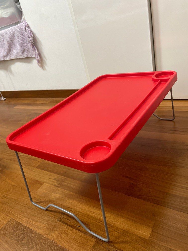 Ikea foldable table bed tray laptop table, Furniture & Home Living