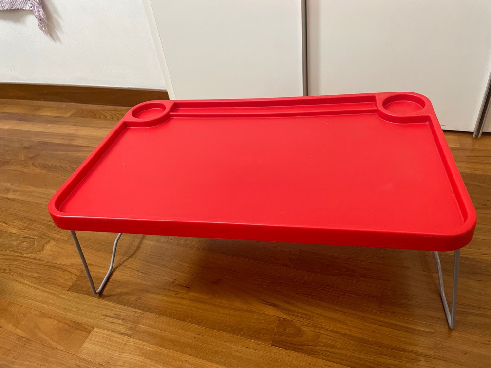 Ikea foldable table bed tray laptop table, Furniture & Home Living
