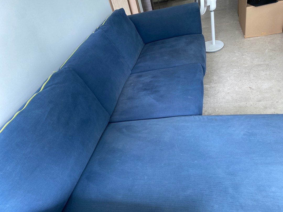 Ikea 3 seater L shape sofa, Furniture & Home Living, Furniture