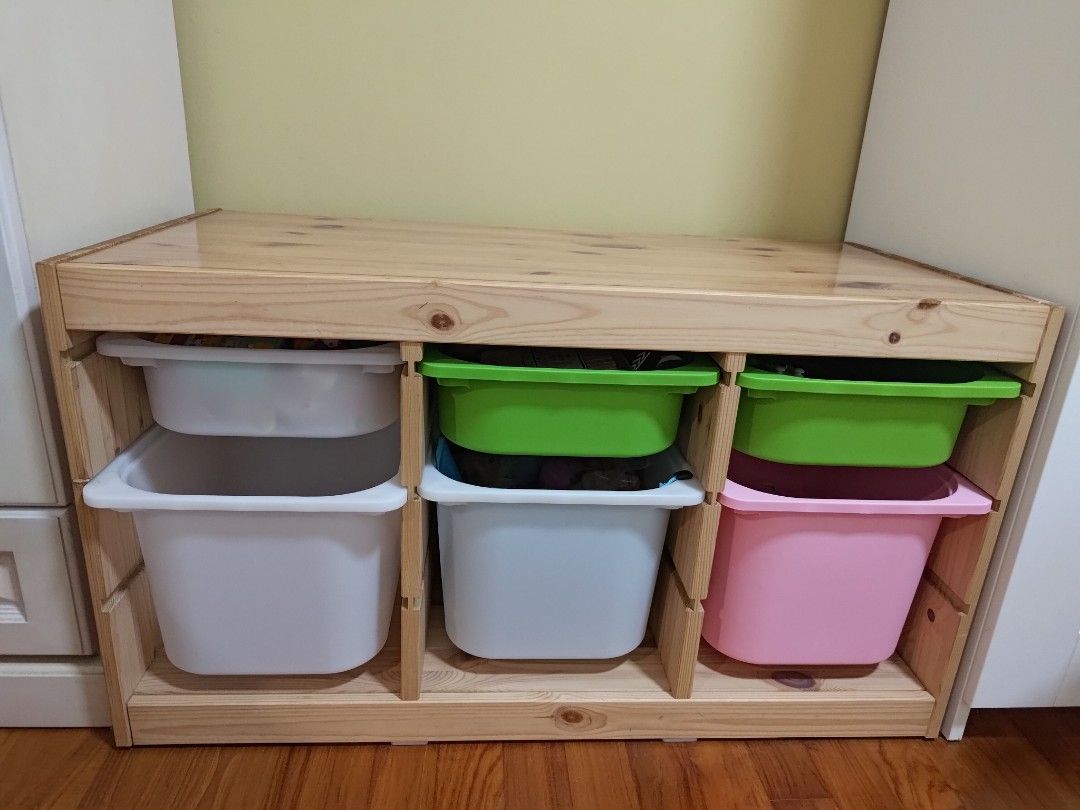 Ikea Toy Storage, Furniture & Home Living, Furniture, Shelves,
