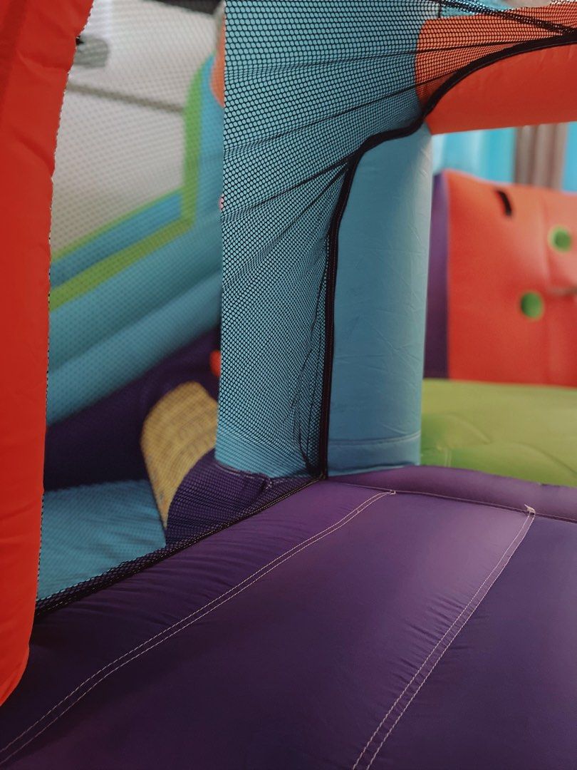 Inflatable Castle (Category: Infant Playtime) located in Davao. Submitted by Niv04 (Listing ID 1205682787, Image 2). Description: Original Price=21,700 Selling for 15,000only ‼️ Inflatable Castle Used twice only Comes Complete.