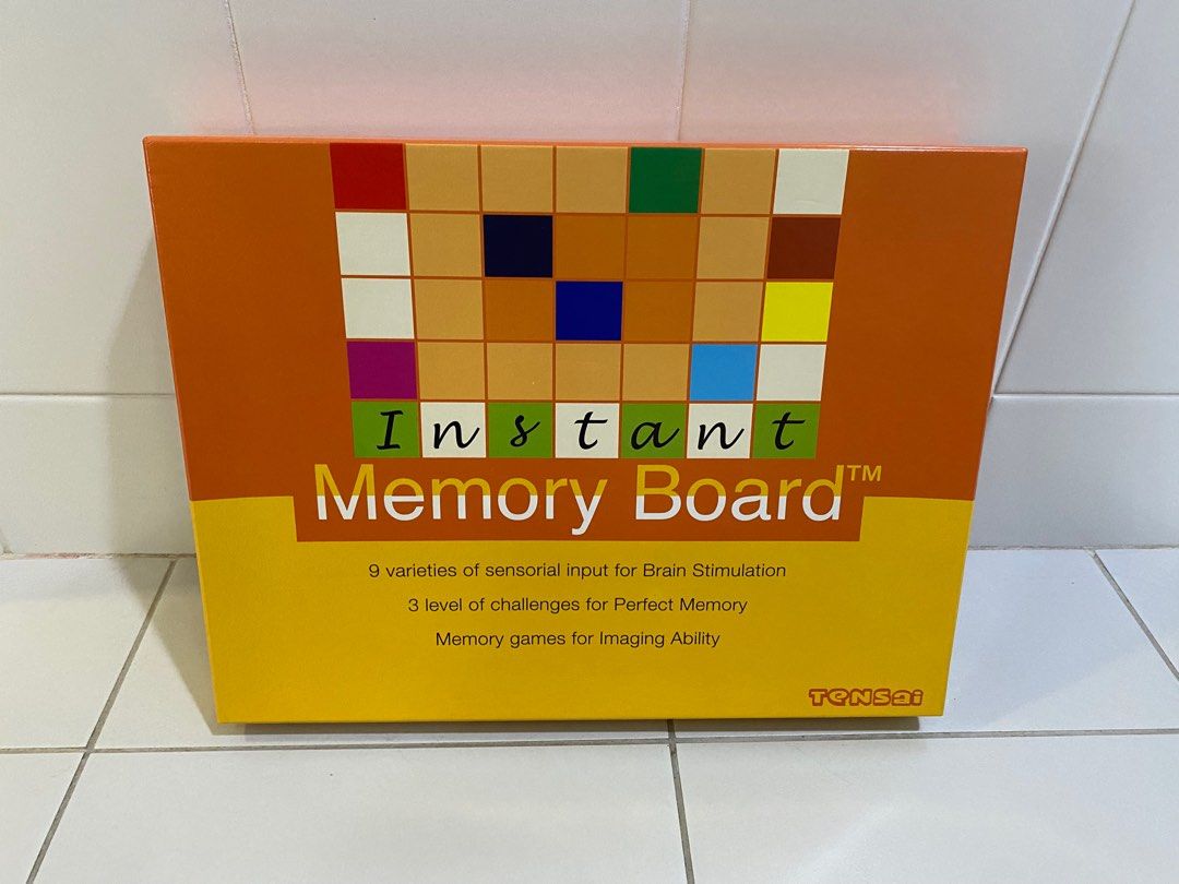 Instant Memory Board Game, Hobbies & Toys, Toys & Games on Carousell