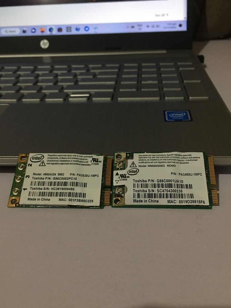 Intel Mini PCIE Laptop Wifi Card, Computers & Tech, Parts & Accessories