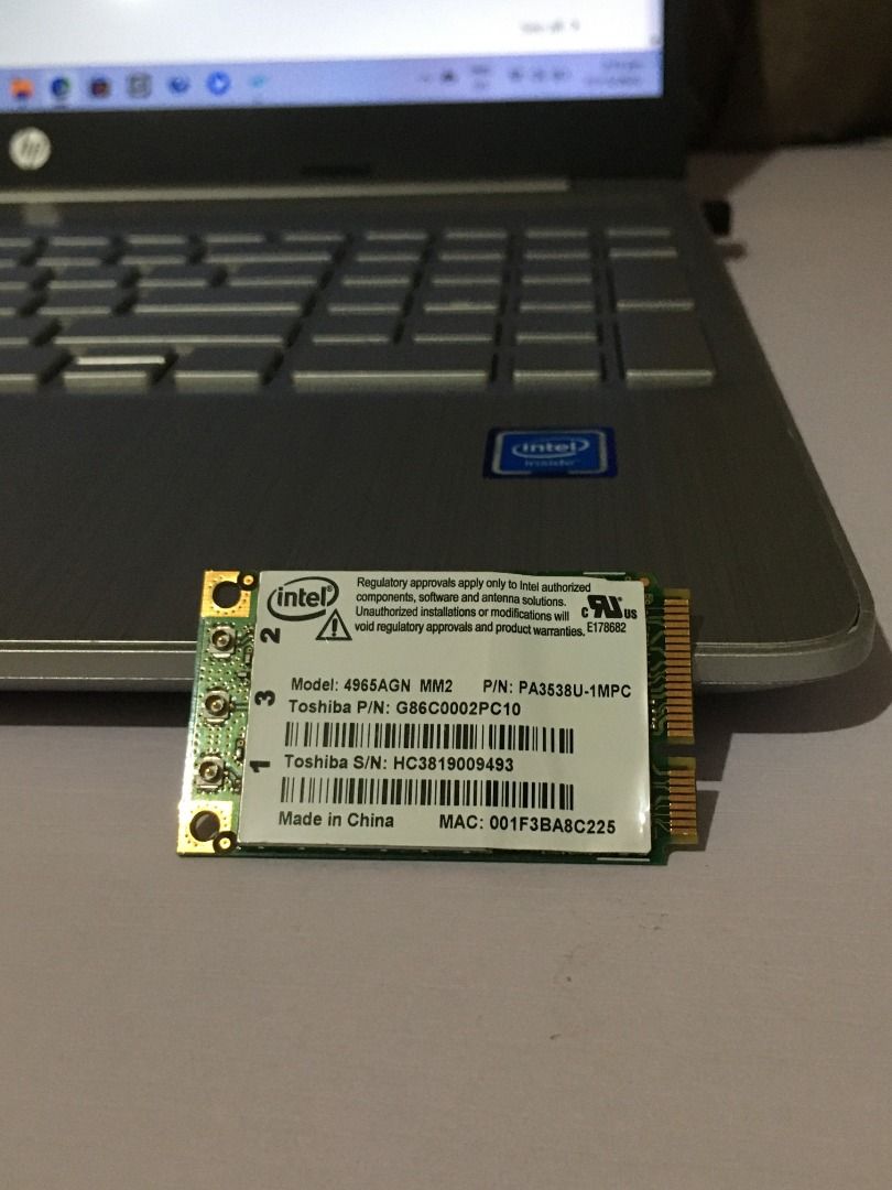 Intel Mini PCIE Laptop Wifi Card, Computers & Tech, Parts & Accessories