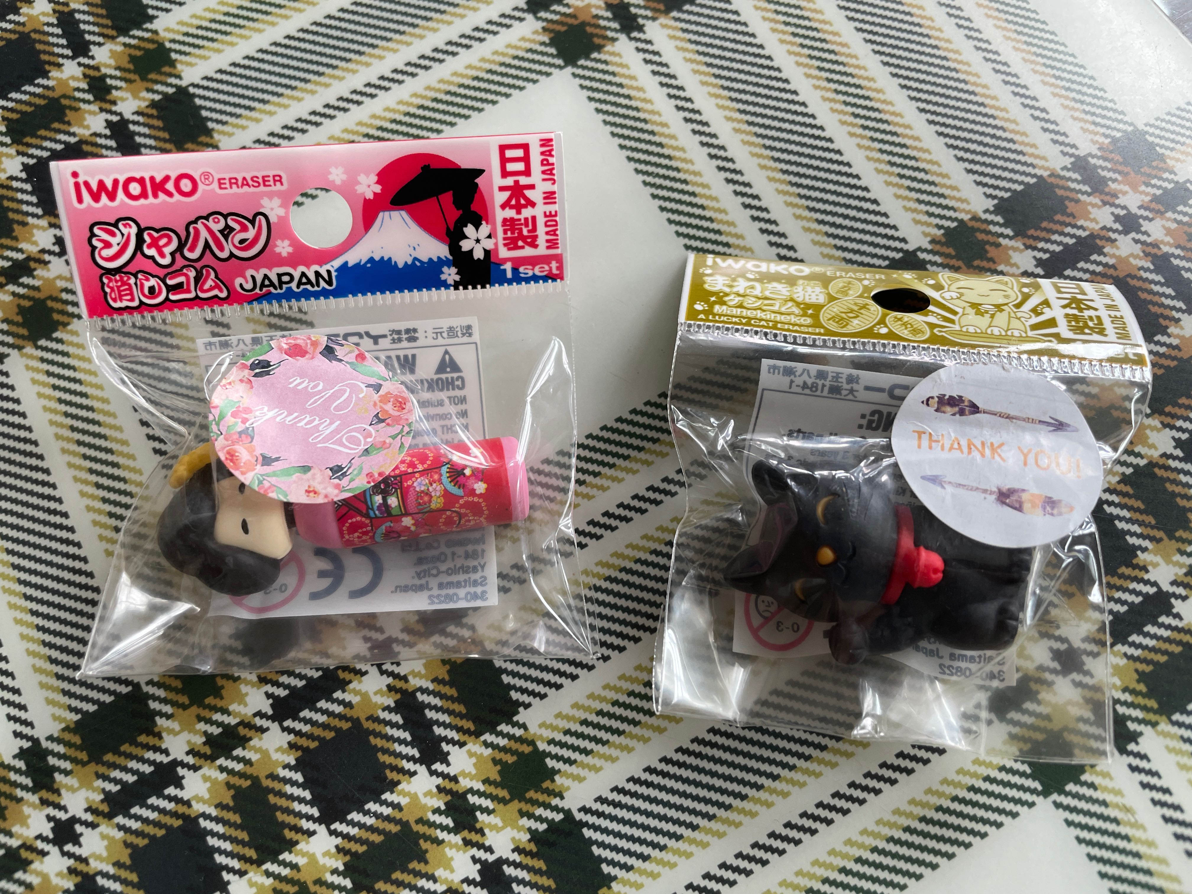 Iwako japanese erasers, Hobbies & Toys, Stationery & Craft, Stationery