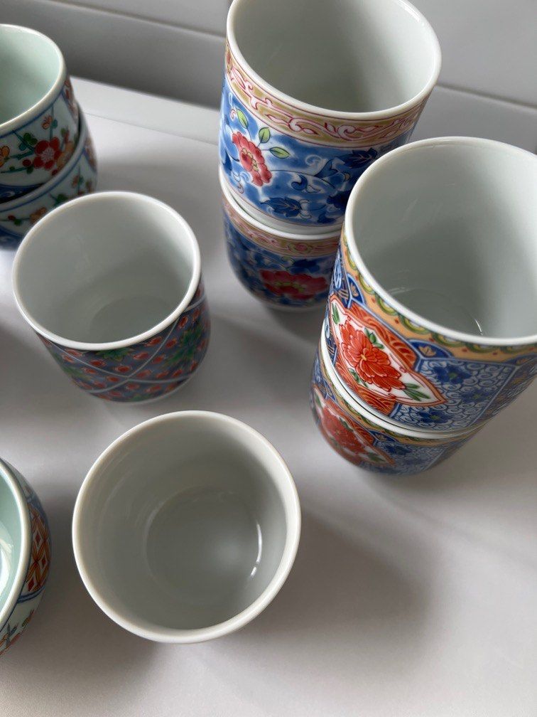 Japanese tea cup set, Furniture & Home Living, Kitchenware & Tableware