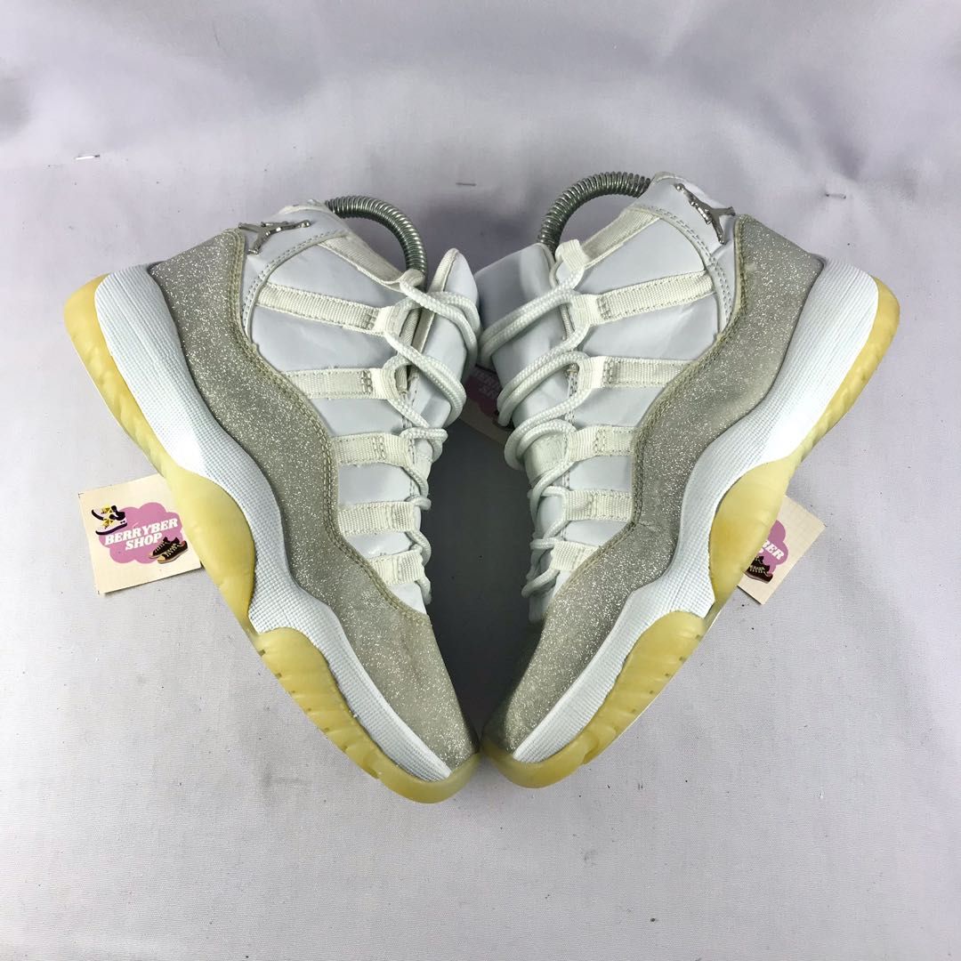 jordan 11 white metallic
