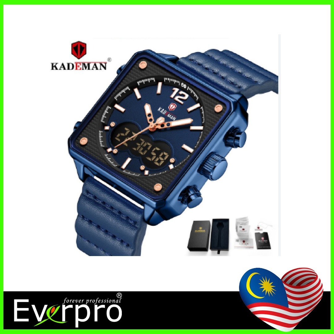Kademan square best sale watch
