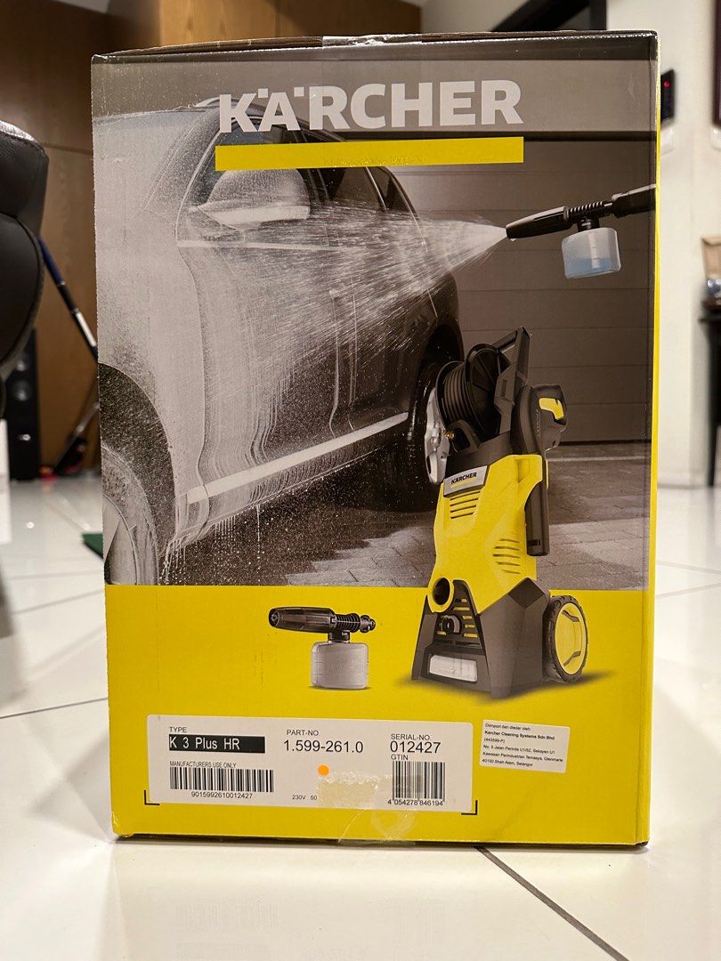 Karcher K3 Plus HR pressure washer, TV & Home Appliances, Vacuum