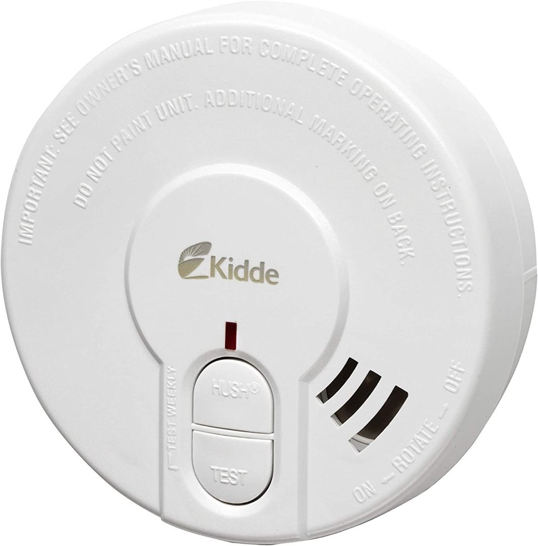Kidde 29HD Optical Smoke Alarm, White, Furniture & Home Living ...