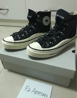 Kim Jones x Converse Chuck Taylor All-Star 70 High ‘Black’ (171257C)