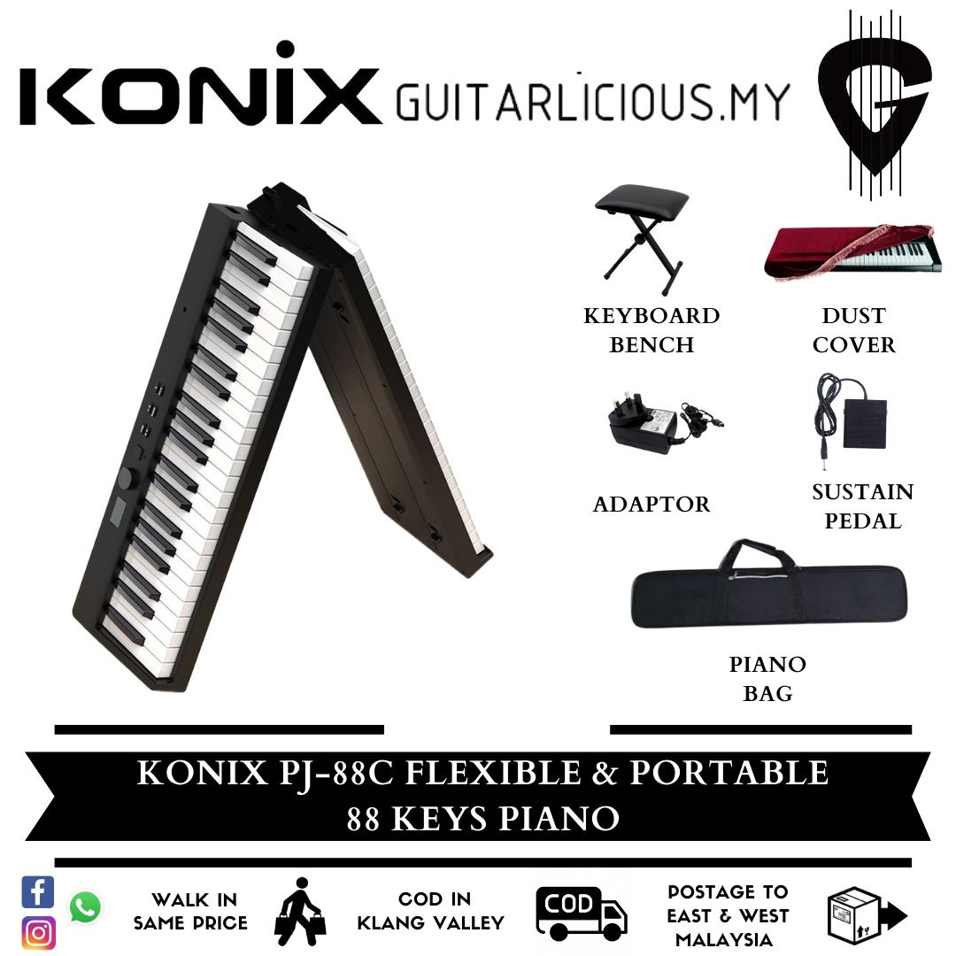 Konix 88 keys sale
