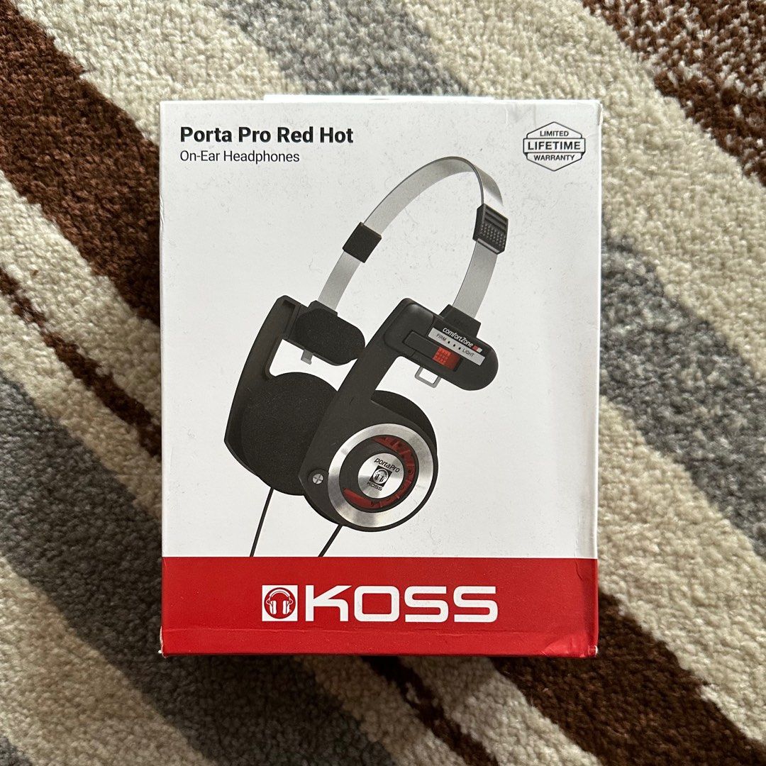 Koss porta discount pro red hot