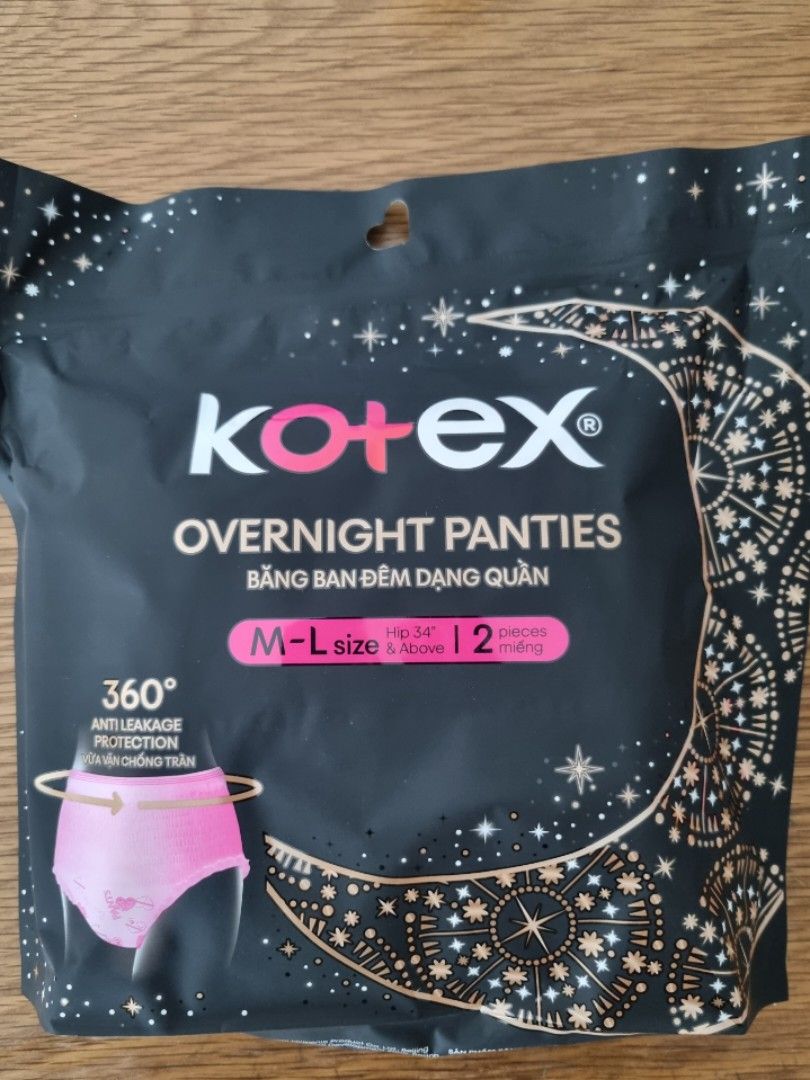 Kotex Overnight Panties (ML size), Babies & Kids, Maternity Care on
