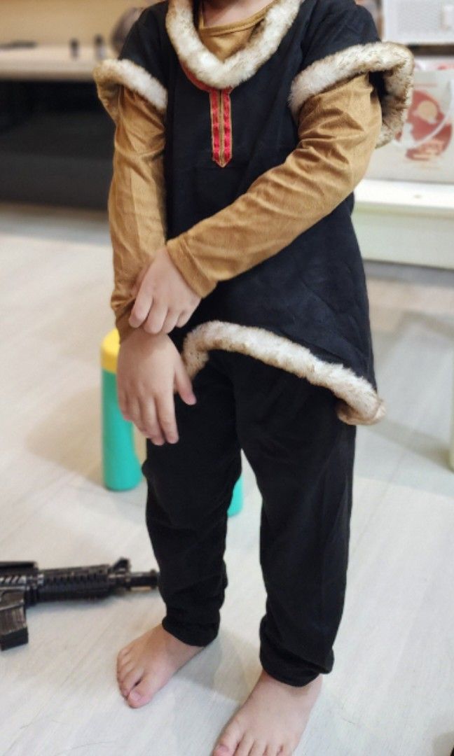 Kristoff Costume Kids Full Sets with Boots 2021 Royal Ice Master