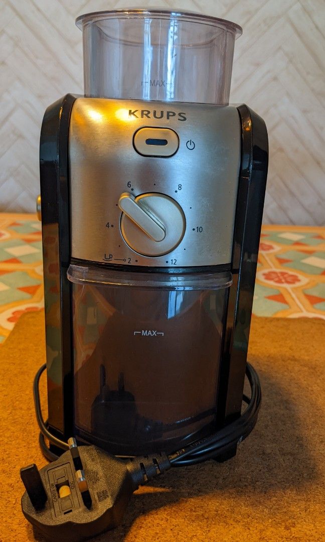 Krups GVX2 coffee grinder, TV & Home Appliances, Kitchen Appliances