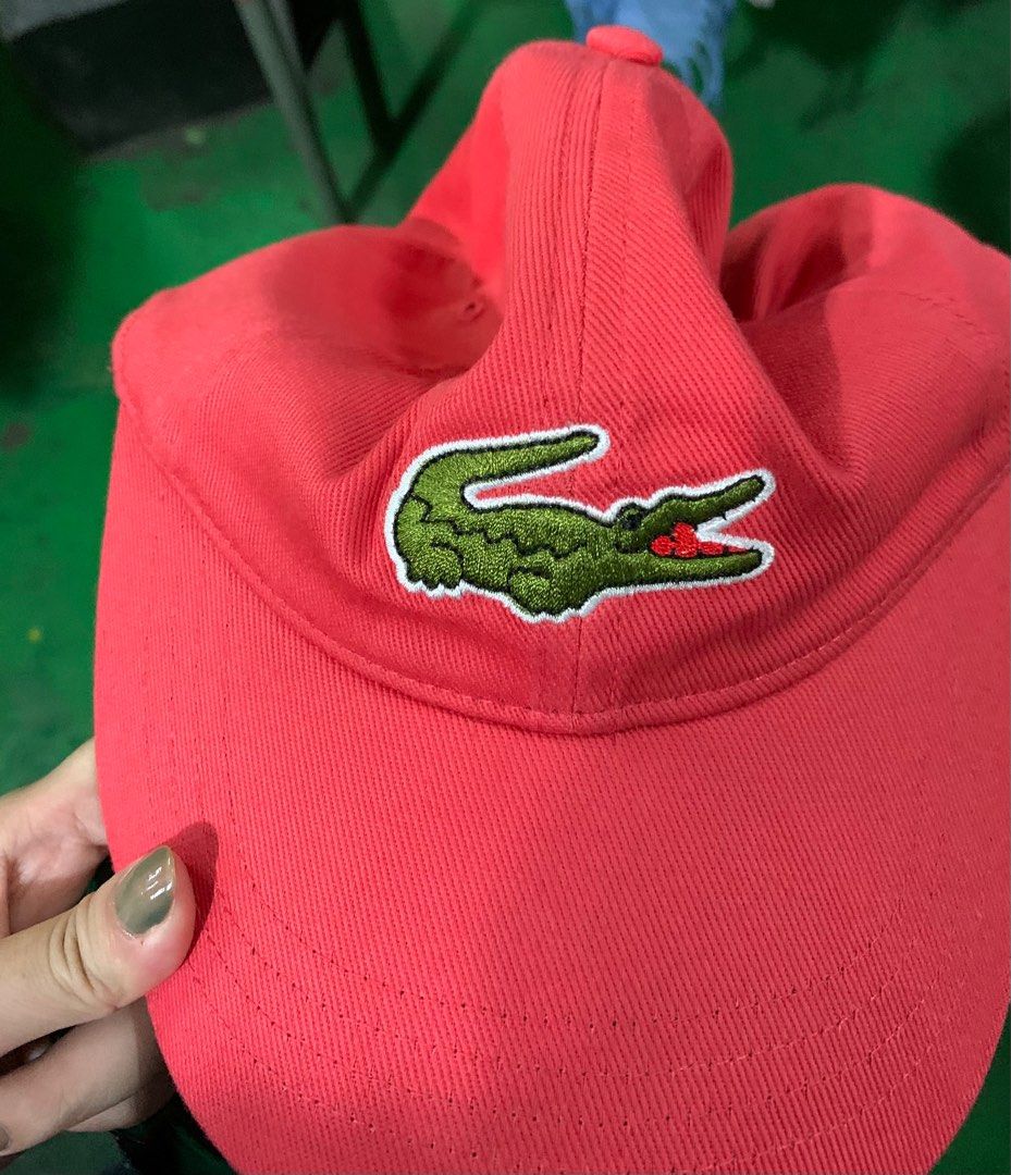 Lacoste clearance red cap