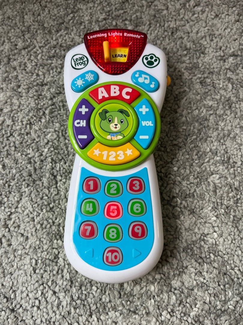 LeapFrog Scout's Learning Lights Remote Deluxe | Baby Toddler Toys | 6 ...