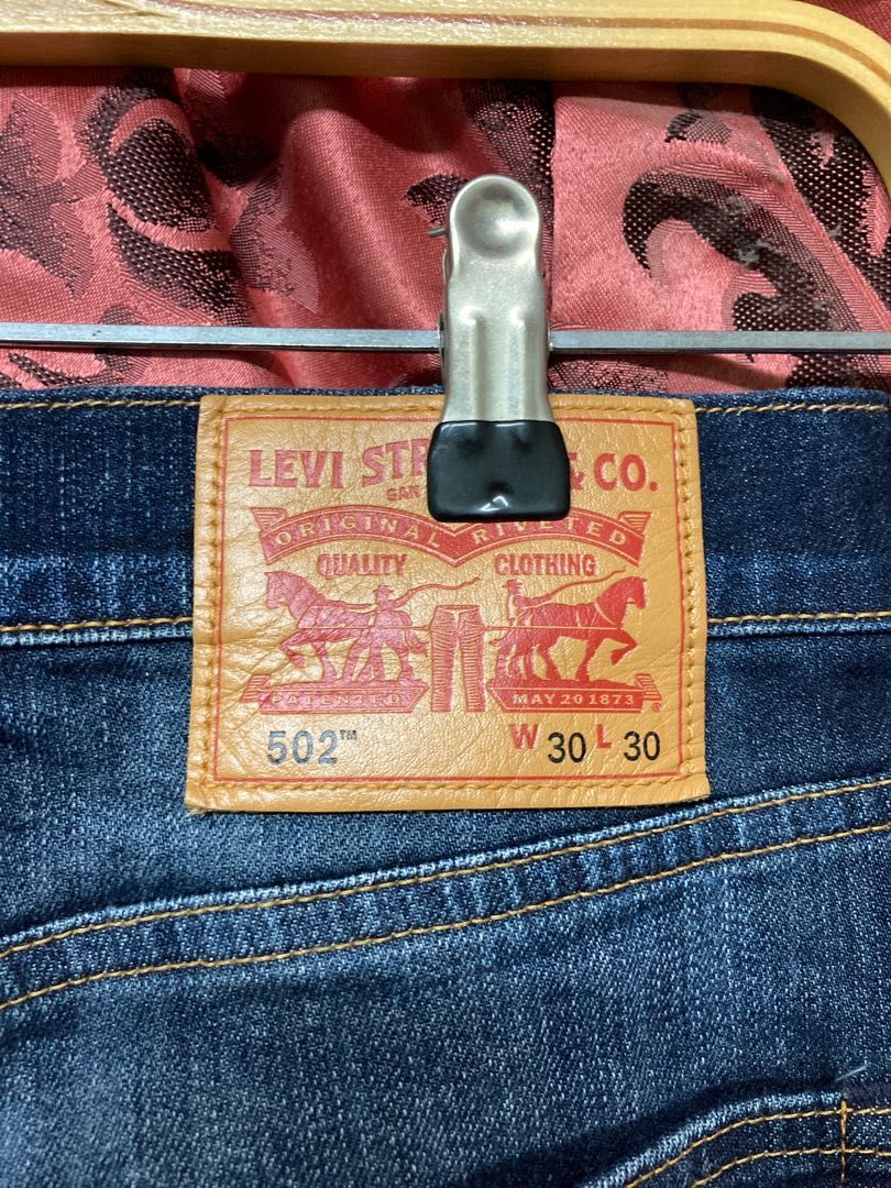Levis 502 japan selvedge jean, Men's Fashion, Bottoms, Jeans on Carousell
