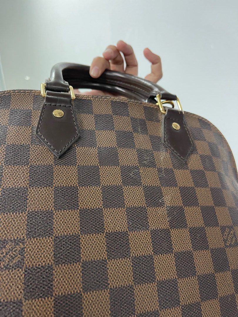 Louis Vuitton Alma PM Damier Ebene with stamp JEW, Luxury, Bags & Wallets  on Carousell