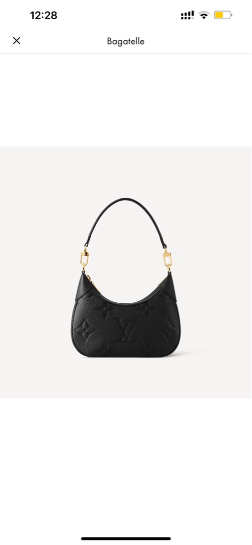 Louis Vuitton Bagatelle Hobo Dune Monogram Empreinte Leather Bag, Luxury,  Bags & Wallets on Carousell