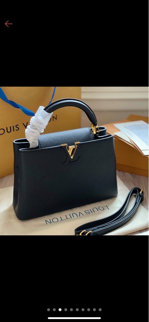Lv capucines black outlet