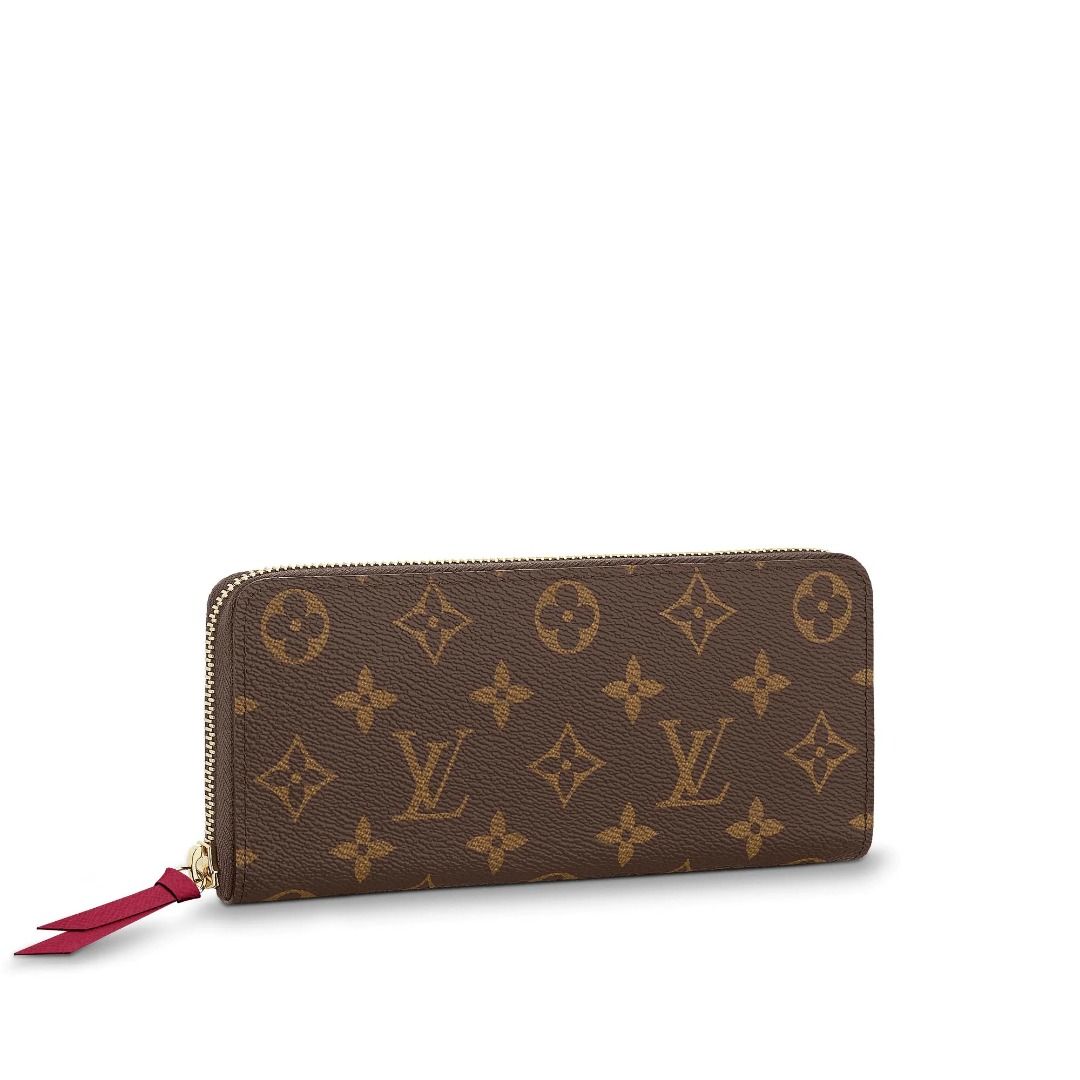 Louis Vuitton Clemence Wallet in Fuchsia, Luxury, Bags & Wallets on  Carousell