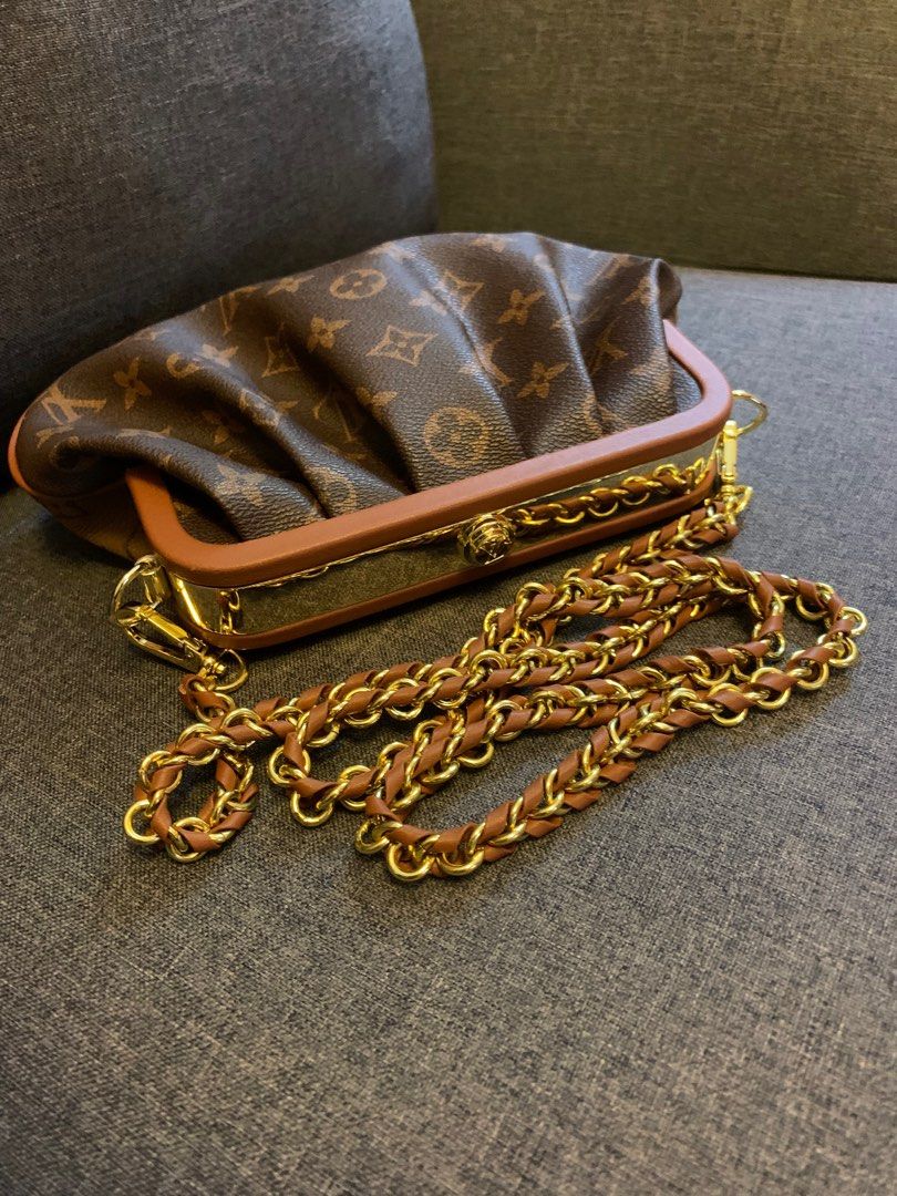 LV Boursicot Bag Reverse Monogram, Luxury, Bags & Wallets on Carousell