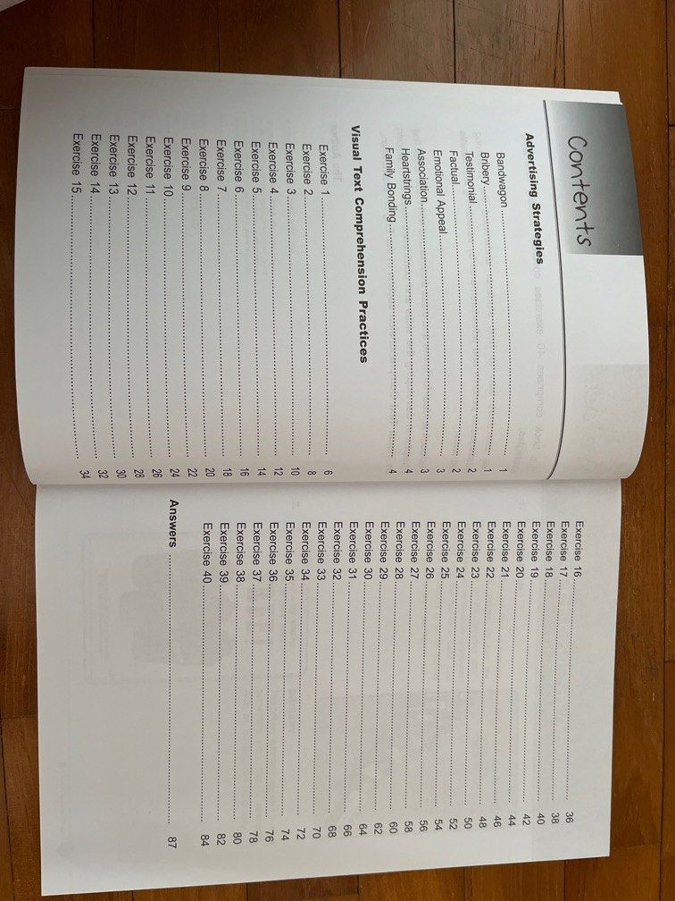 Lower Secondary Visual Text Comprehension, Hobbies & Toys, Books ...