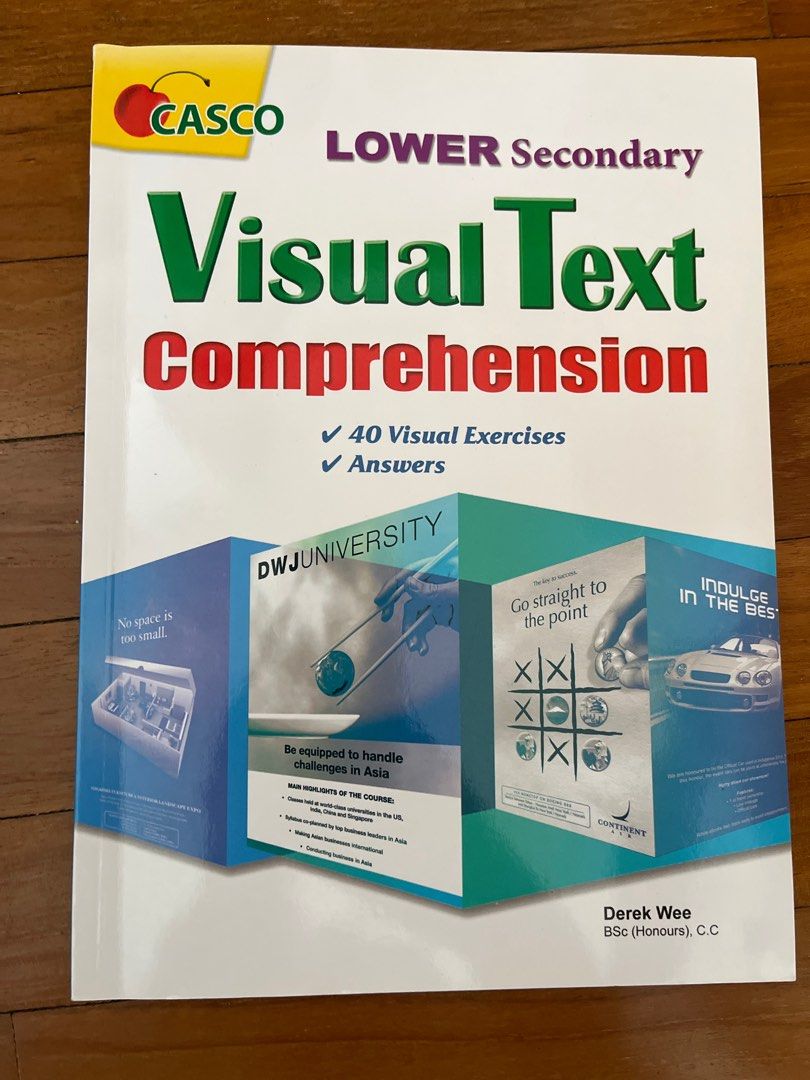 Lower Secondary Visual Text Comprehension, Hobbies & Toys, Books ...