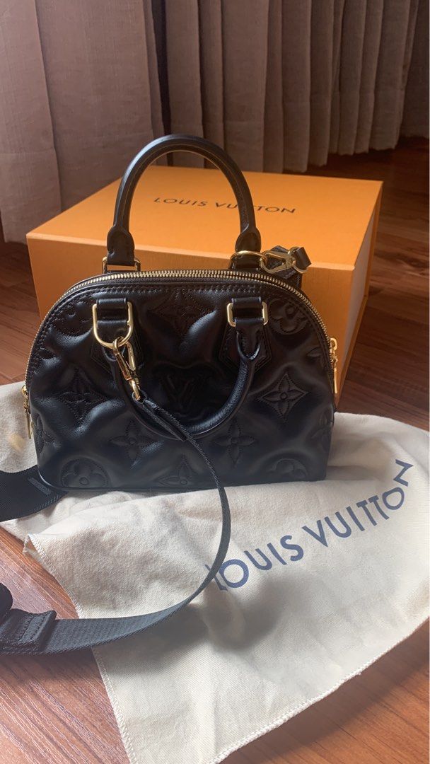 My Alma BB Louis Vuitton Bag - Black Bubblegram Edition - Unboxing